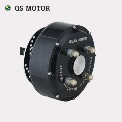 High torque QS Motor 205 3000W 50H V3 E-car brushless gearless hub motor