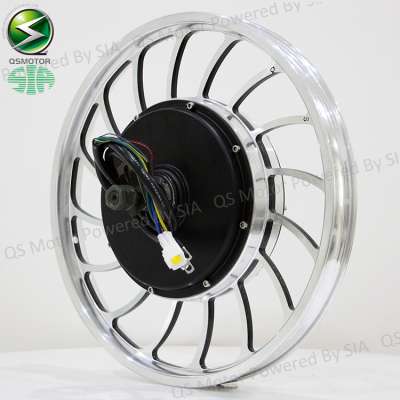 Hot Sale QS Motor 20inch 48V 500W-1500W 205 Electric Bike Bicycle Cast Wheel Hub Single/Double Axle Motor