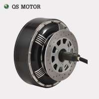 QSMOTOR 7000W V2 273 High Power Efficiency brushless 72v dc electric car hub motor with CE