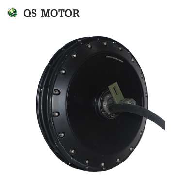 High efficient QS MOTOR 4000W 273 40H V3 100kph with 152mm dropouts brushless DC electric bike wheel spoke hub motor